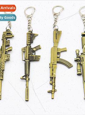 Jedi survival chicken  12cm gun model car keychain pendant s