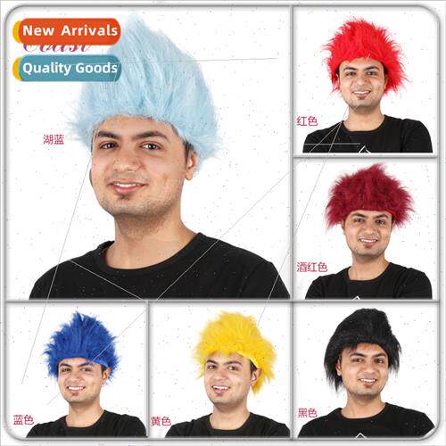 Magic Elf multiple personalized fluffy holiday wigs fan clas