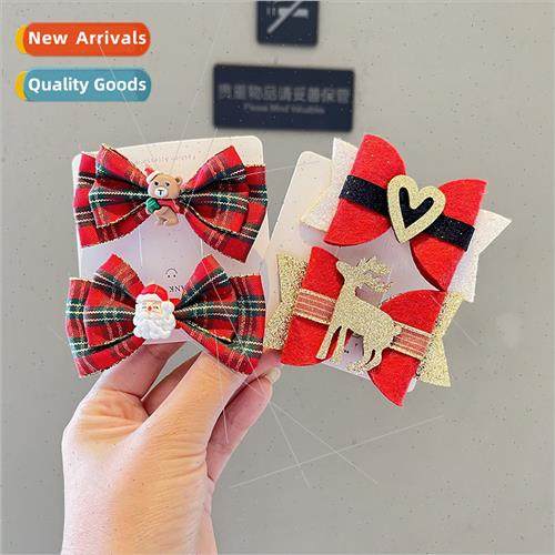 Children hair accessories Korean cartoon Christmas Day hair