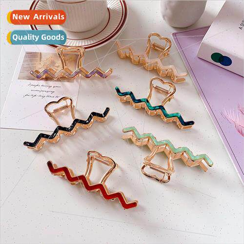 New wave hair clip back head large plate hair grab clip adva