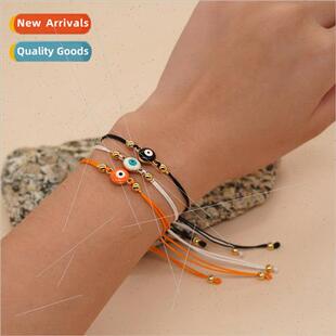 hand devil wax eyes woven bohemian bracelet eye new Europe