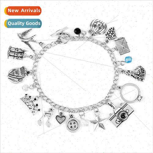 2018 new once upon a time fairytale town vintage old alloy p
