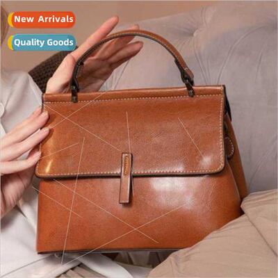 Genuine leather women bag 2023 new ladies bag Korean handbag