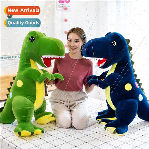 Animal doll polka dot dinosaur Tyrannosaurus rex large pillo