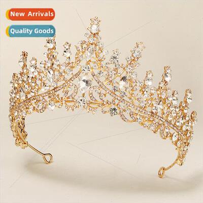 New head jewelry wedding dress accessories crown Europe vint