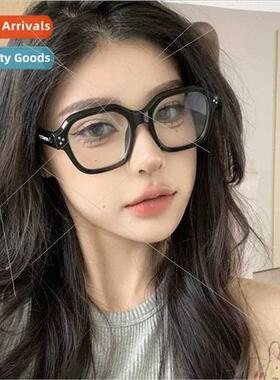 retro Korean rice nail veiled artifacts large square frame r