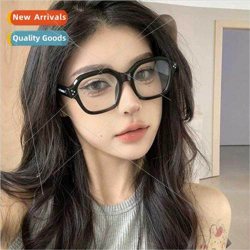 retro Korean rice nail veiled artifacts large square frame r