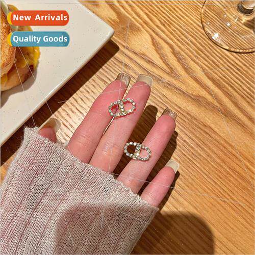 925 silver pin earrings 2023 new tide niche delicate earring