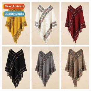 shawl women travel retro wear Yunnan ethnic cape New sheath