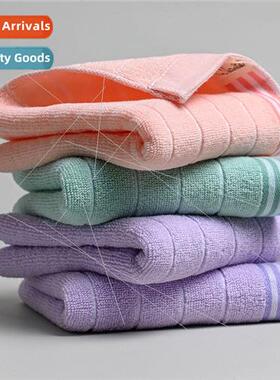 New plain cotton towel simple gift welfare towel soft absorb