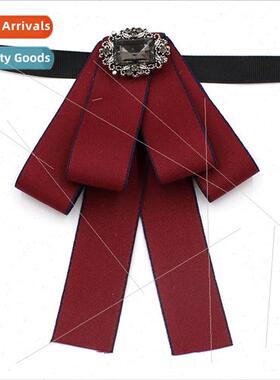 New Trend Shirt Bow Tie Lapel Flower Career Accessories TS50