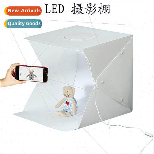 40CM folding portable LED single double light mini studio so