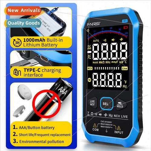S1 Multimeter Digal Automatic Portable Slim Anti-Burning Col