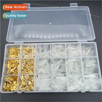 600pcs boxed 6.3 4.8 2.8mm insert spring 50 inserts 50 sheat