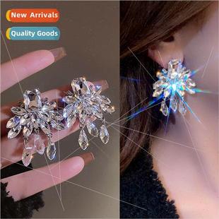 crystal tassel earrings che fall diamond atmospheric flash