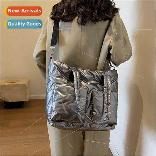 Large Capacy Cotton Su Handbag Korean Solid Color mple Trend