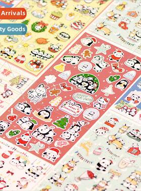 Panda Christmas reindeer elderly gift decoration waterproPVC