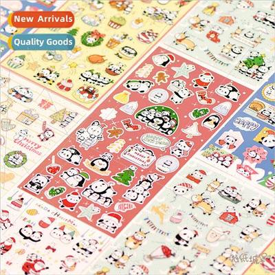 Panda Christmas reindeer elderly gift decoration waterproPVC