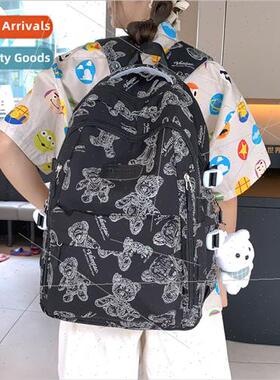 Shoulder bag new fashion nd leisure  simple backpack printin