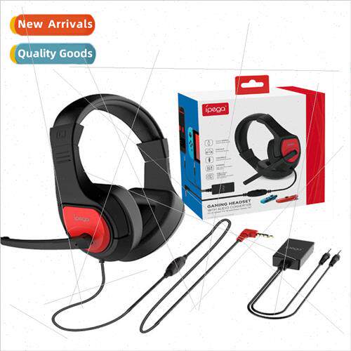 PG-R001 P4/PC/Swch/Mobile Headset Audio Adapter Wired Gaming