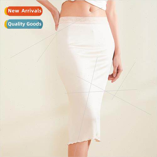 Mulberry silk bustier skirt plus long ladies silk pure color
