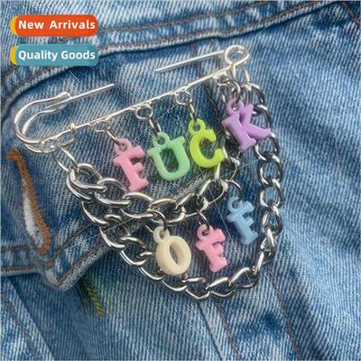 fb1810 Europe Waist jewelry Color Random Candy Color Letter