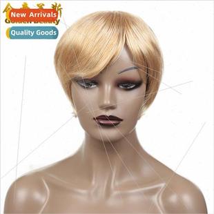 Day Inch Wigs Woven Curly Hand Short Women Semi Kelly
