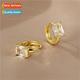 earrings 2023 female new zirconia delicate Square