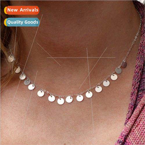 Europe fashion gold sequins women delicate jewelry accessori