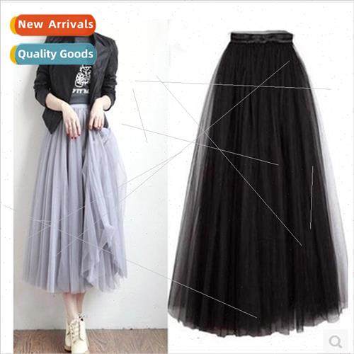 2023 spring and summer Korean  of the sarong adult net yarn