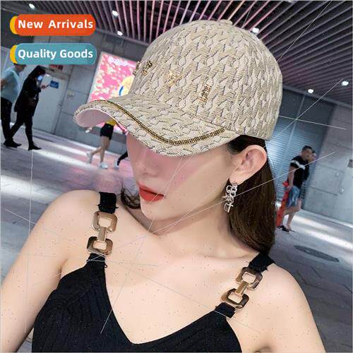 Baseball cap female Korean  of the obvious face small duck t