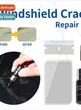 Glass Repair Tools Windshield Repairer 3pcs Glass Repair Flu