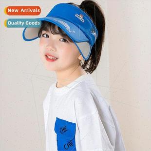hollow cap men duck girl cartoon tongue cute Children summer