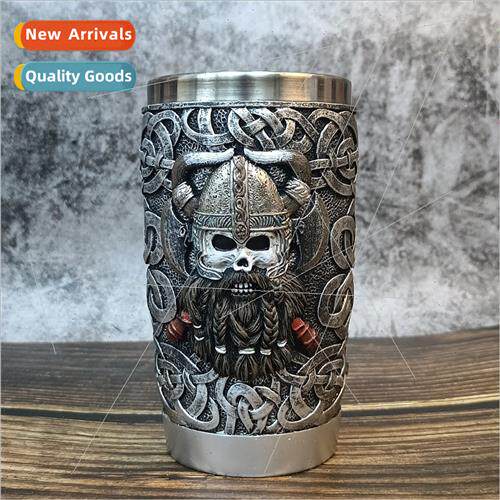 Viking Handy Beer Mug Medieval Vintage Viking Coffee Mug Sta