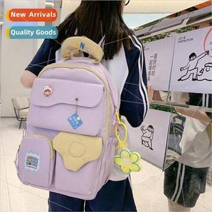 Korea nylon campus New lightweight wear students wate simple