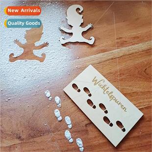 Christmas Gnome Footprint Template Gnome Template Footprint