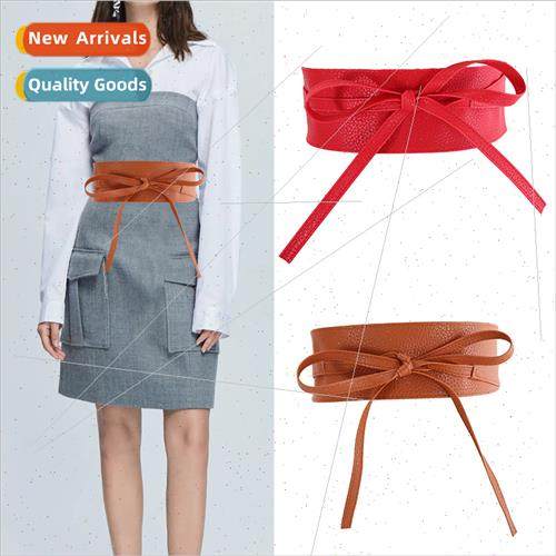 Fashion Hundred tie tie belt women wide decorative jumper dr