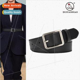 pure pin buckle versa cowhide belt Ladies female