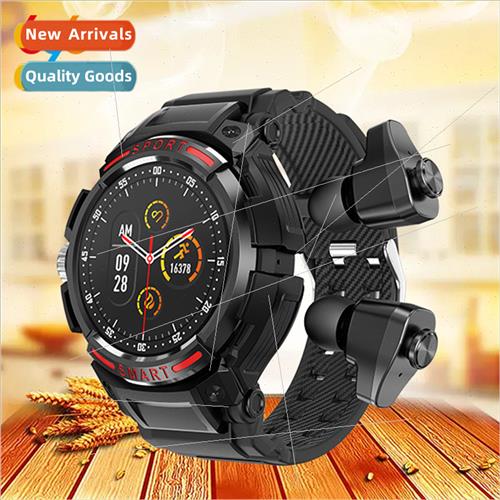 GT100 smart watch bluetooth headset 2 in 1 dual call NFC pay