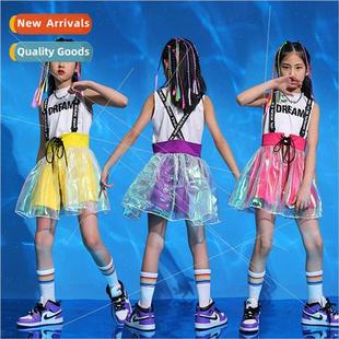 Hip Clothe Girls Walking Kids Hop Costume Dance Jazz June
