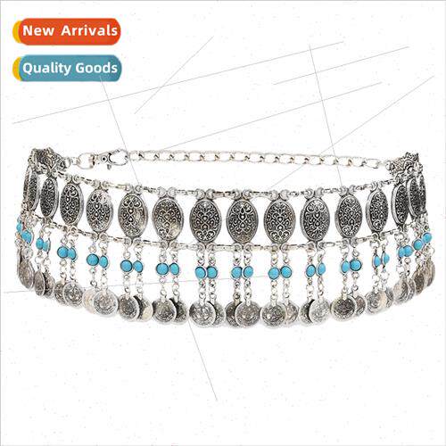 Fashion Coin Tassel Waist Chain Bohemian Travel Souvenir Bel