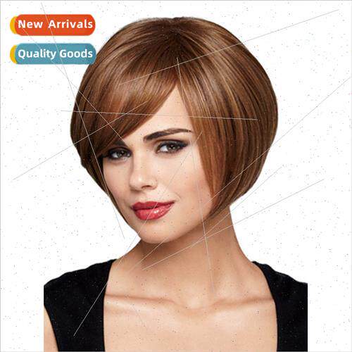 wigs 适用women short hair girls Europe hairbob o pear head s