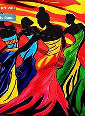 New modern living room handmade full embroidery simple threa