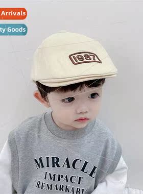 Spring Autumn baby beret boy duck tongue hat Korean  cute gi