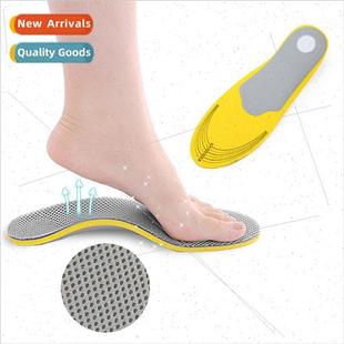 Flat foot women arch Inte 适用men pads insoles Mesh orthotic