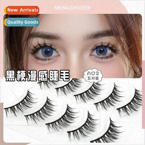 Europe Hybrid Thick Wheat False Eyelash Devil Wild Curl Enla