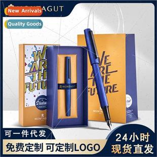 Fountain pen rendion students third grade practicing calligr