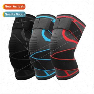 Sports straps nylon knee pads running fness weightlifting cy