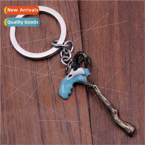 DOTA2  blade tower 2 game sheep staff pendant keychain jewel