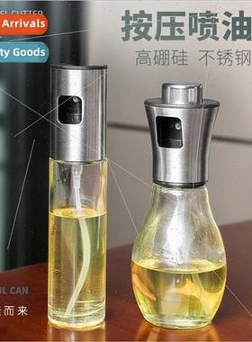 304 oil spray bottle kchen glass oil control bottle press sp